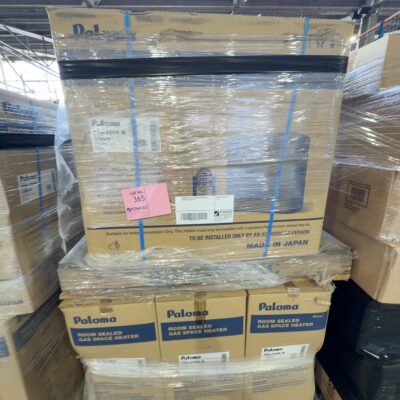 DOUBLE PALLET OF PALOMA NATURAL GAS HEATERS, SOLD AS IS DOUBLE PALLET OF PALOMA NATURAL GAS HEATERS, SOLD AS IS