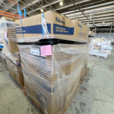 PALLET OF PALOMA NATURAL GAS HEATERS, SOLD AS IS