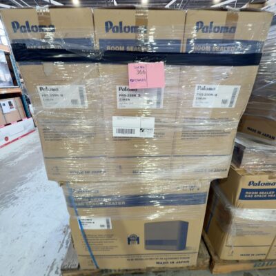 PALLET OF PALOMA NATURAL GAS HEATERS, SOLD AS IS PALLET OF PALOMA NATURAL GAS HEATERS, SOLD AS IS