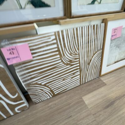 EX STAGING - ARTWORK SOLD AS IS EX STAGING - ARTWORK SOLD AS IS