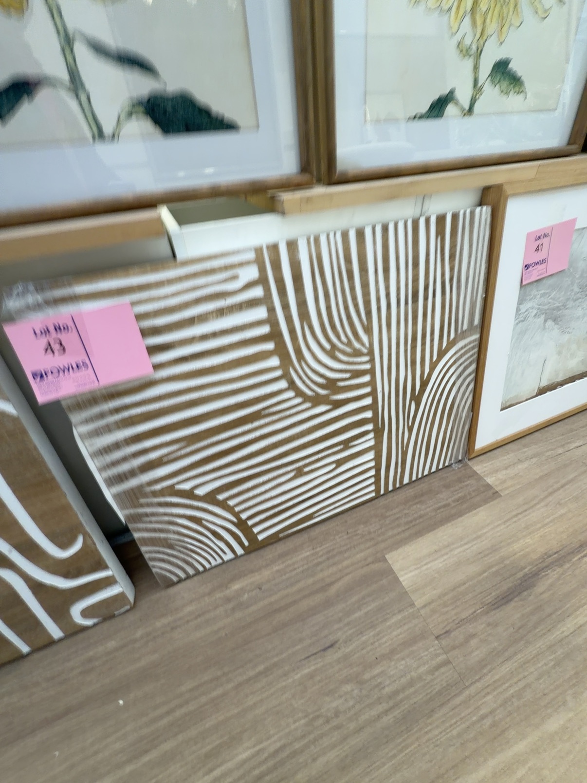 EX STAGING - ARTWORK SOLD AS IS EX STAGING - ARTWORK SOLD AS IS