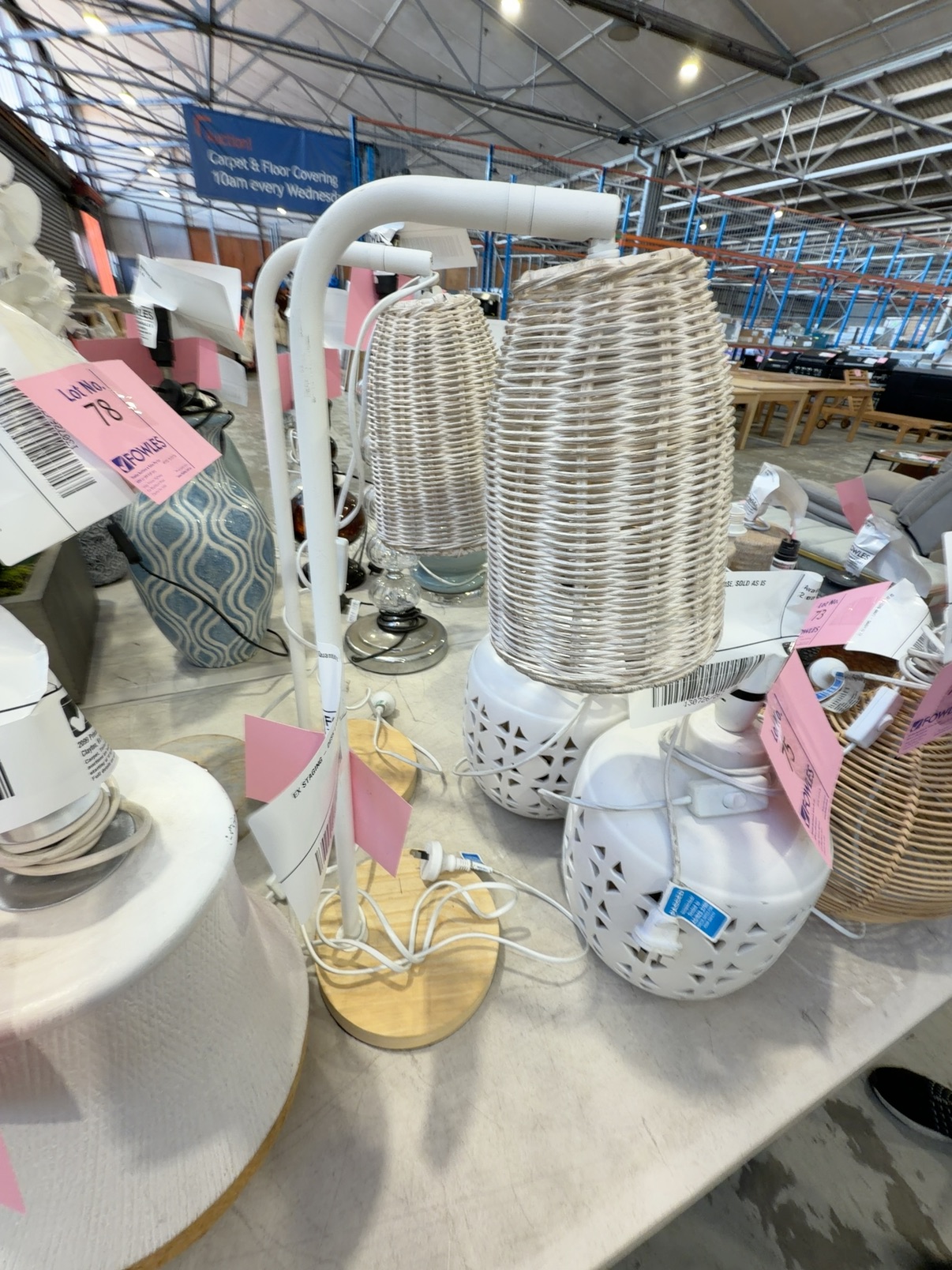 EX STAGING - DESK LAMP SOLD AS IS EX STAGING - DESK LAMP SOLD AS IS