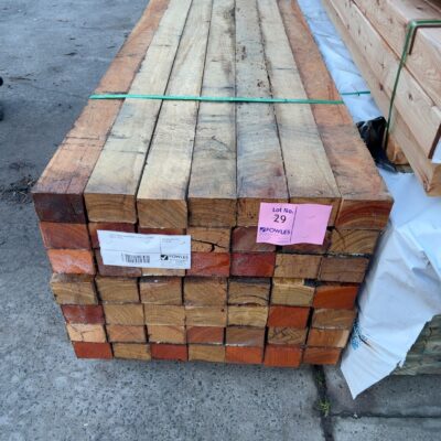 100X75 MIXED HARDWOOD (CLASS 1-2) FENCE POSTS-49/2.4