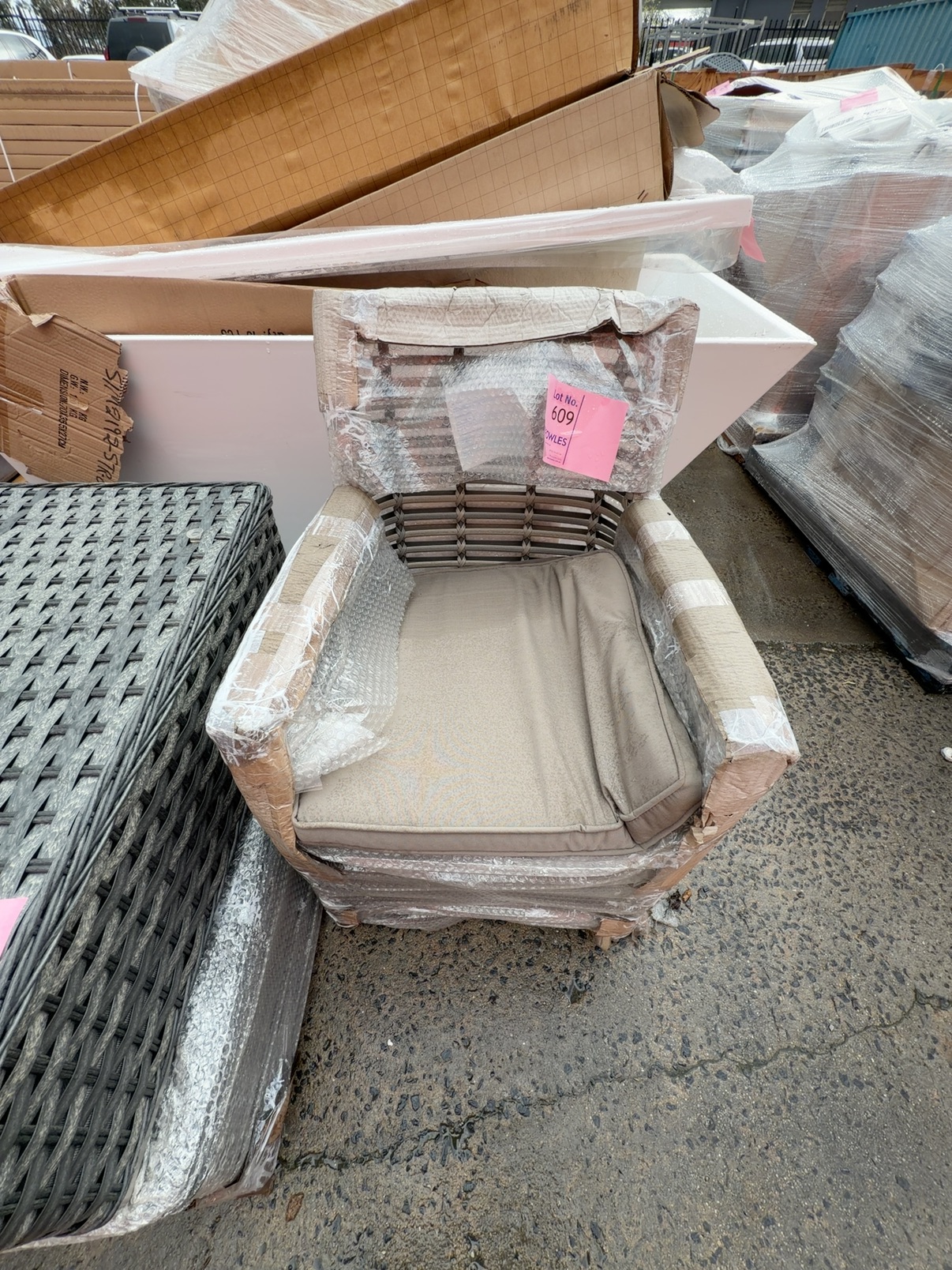 SAMPLE WICKER DINING CHAIR RRP$259 EACH SAMPLE WICKER DINING CHAIR RRP$259 EACH