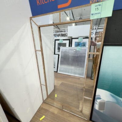 EX STAGING - MIRROR 1400MM X 820MM, SOLD AS IS EX STAGING - MIRROR 1400MM X 820MM, SOLD AS IS