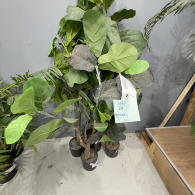 EX HIRE - LOT OF 4 X FAUX PLANT SOLD AS IS EX HIRE - LOT OF 4 X FAUX PLANT SOLD AS IS