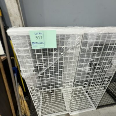EX HIRE - 1200MM HIGH WHITE PLINTH WITH WHITE LAMINATE TOP, 450MM WIDE, SOLD AS IS EX HIRE - 1200MM HIGH WHITE PLINTH WITH WHITE LAMINATE TOP, 450MM WIDE, SOLD AS IS