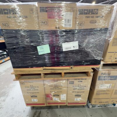 DOUBLE PALLET OF RINNAI GAS SPACE HEATERS, SOLD AS IS NO WARRANTY DOUBLE PALLET OF RINNAI GAS SPACE HEATERS, SOLD AS IS NO WARRANTY