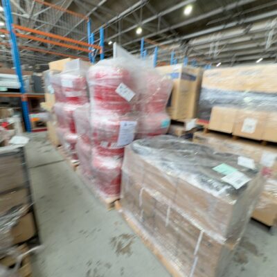 LARGE LOT OF 7 PALLETS OF WESTMIX & KELSO CEMENT MIXER PARTS - INCLUDING MOTORS, BOWLS, BEARING ARMS, FRAMES, PNEUMATIC WHEELS ETC SOLD AS IS LARGE LOT OF 7 PALLETS OF WESTMIX & KELSO CEMENT MIXER PARTS - INCLUDING MOTORS, BOWLS, BEARING ARMS, FRAMES, PNEUMATIC WHEELS ETC SOLD AS IS