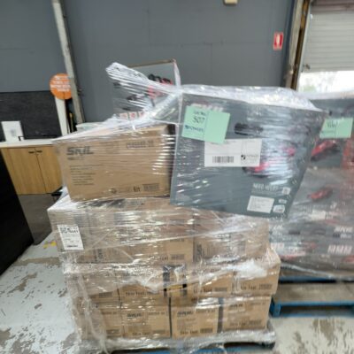 PALLET OF SKIL POWER TOOLS, KITS AND SKINS, SOLD AS IS NO WARRANTY