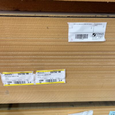 2400X1200X12MM WHITE PRIMED MDF SHEETS 2400X1200X12MM WHITE PRIMED MDF SHEETS