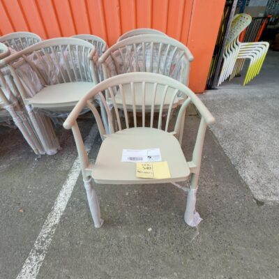 NEW GREEN ACRYLIC OUTDOOR SPINDLE DINING CHAIR, RRP$92 EACH NEW GREEN ACRYLIC OUTDOOR SPINDLE DINING CHAIR, RRP$92 EACH