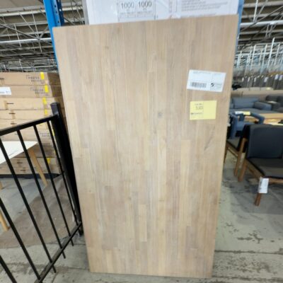 EX STAGING - TIMBER DINING TABLE 1800MM LONG SOLD AS IS