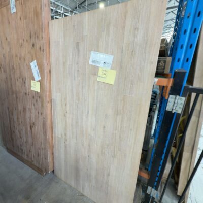 EX STAGING - TIMBER DINING TABLE 1800MM LONG SOLD AS IS