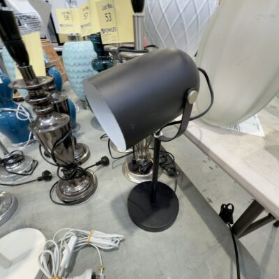 EX STAGING - BLACK DESK LAMP SOLD AS IS EX STAGING - BLACK DESK LAMP SOLD AS IS