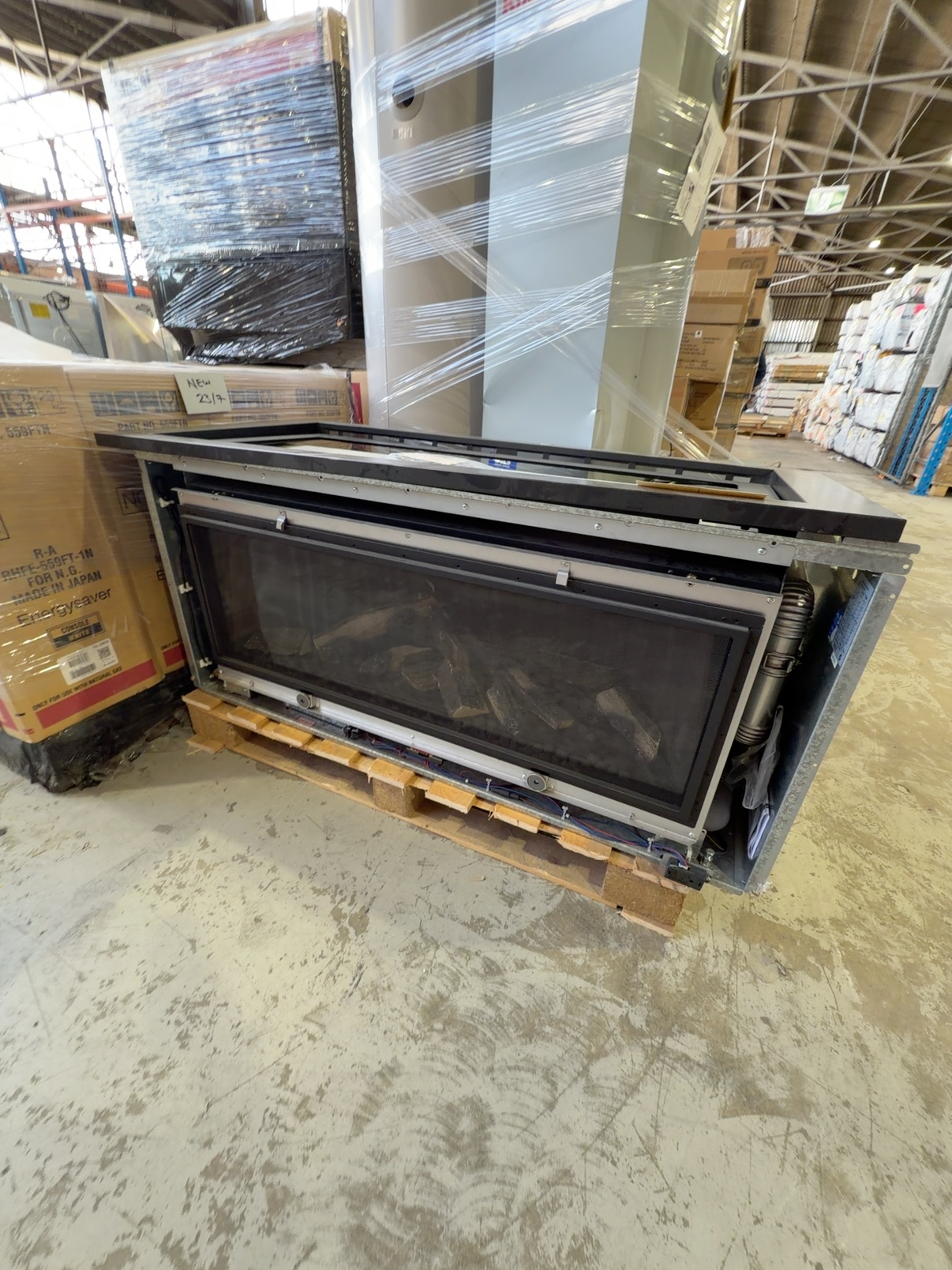 EX DISPLAY RINNAI RHFE1250 GAS LOG FIREPLACE RRP$10,500 SOLD AS IS NO WARRANTY EX DISPLAY RINNAI RHFE1250 GAS LOG FIREPLACE RRP$10,500 SOLD AS IS NO WARRANTY