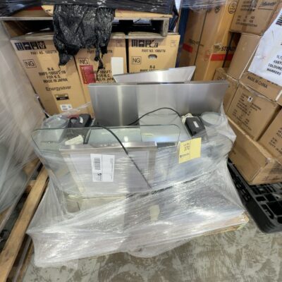 PALLET OF ASSORTED RANGEHOODS, SOLD AS IS NO WARRANTY PALLET OF ASSORTED RANGEHOODS, SOLD AS IS NO WARRANTY