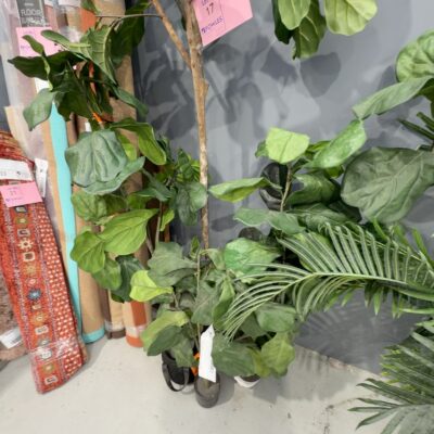 EX STAGING - LOT OF 5 FAUX PLANTS, SOLD AS IS EX STAGING - LOT OF 5 FAUX PLANTS, SOLD AS IS