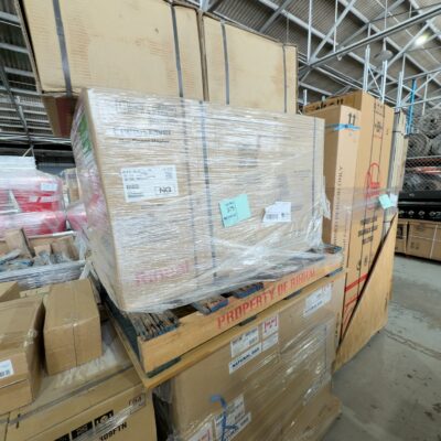 DOUBLE PALLET OF RINNAI SPACE GAS SPACE HEATERS, SOLD AS IS NO WARRANTY DOUBLE PALLET OF RINNAI SPACE GAS SPACE HEATERS, SOLD AS IS NO WARRANTY