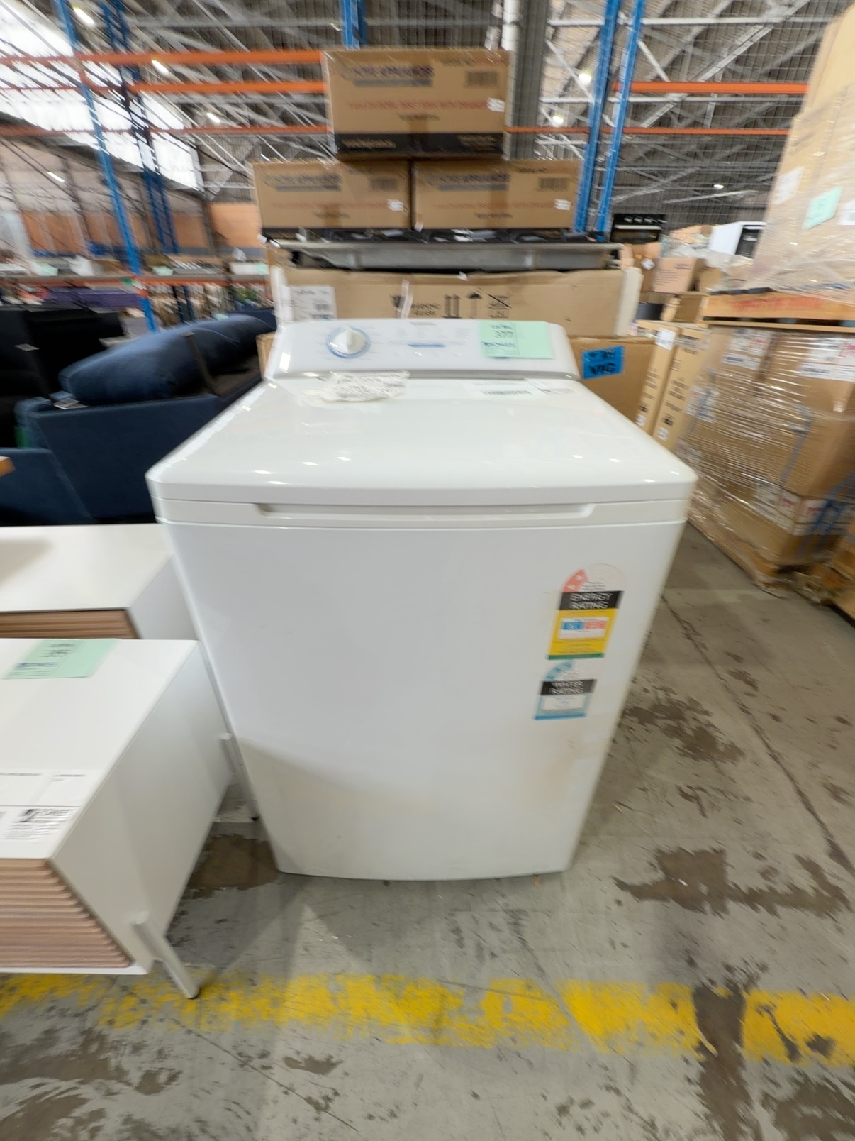 SIMPSON SWT754 TOP LOAD WASHING MACHINE 7.5KG, SOLD AS IS NO WARRANTY SIMPSON SWT754 TOP LOAD WASHING MACHINE 7.5KG, SOLD AS IS NO WARRANTY