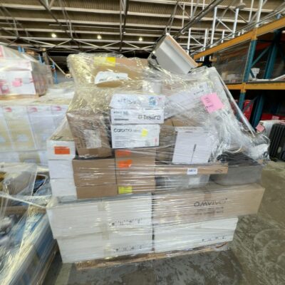 PALLET OF DESIGNER TAPWARE AND ACCESSORIES, CAROMA, PHOENIX, ALDER, FRANKE ETC SOLD AS IS **PALLET 2** PALLET OF DESIGNER TAPWARE AND ACCESSORIES, CAROMA, PHOENIX, ALDER, FRANKE ETC SOLD AS IS **PALLET 2**