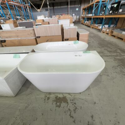 NEW HANNAH 1500MM BACK TO THE WALL FREESTANDING ACRYLIC BATH SY-191-1500 NEW HANNAH 1500MM BACK TO THE WALL FREESTANDING ACRYLIC BATH SY-191-1500