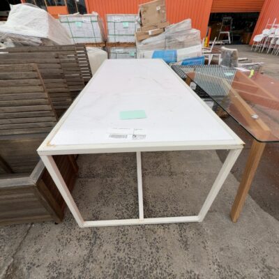 EX STAGING - OUTDOOR TABLE SOLD AS IS EX STAGING - OUTDOOR TABLE SOLD AS IS