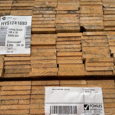 100X15 SAWN PINE-330/0.595 100X15 SAWN PINE-330/0.595