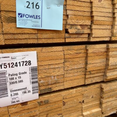 100X15 SAWN PINE-330/0.595 100X15 SAWN PINE-330/0.595