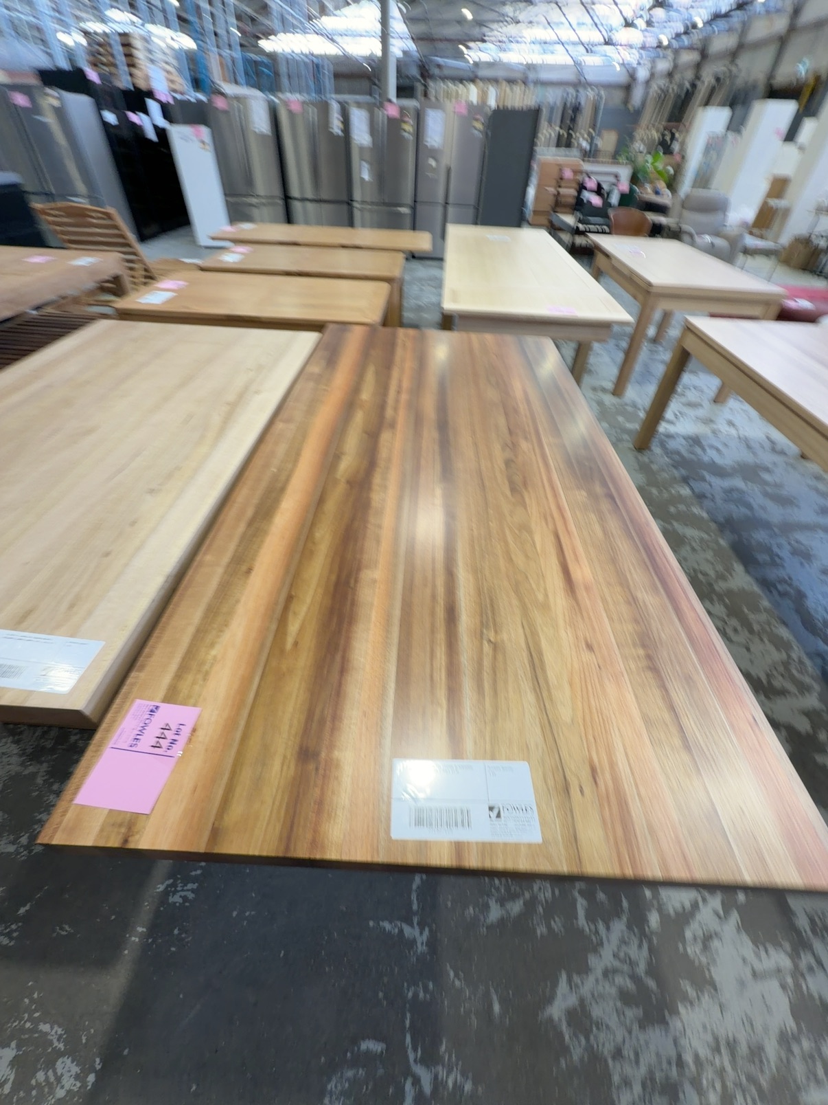 EX DISPLAY HAMILTON 2100MM BLACKWOOD TIMBER DINING TABLE, SOLD AS IS EX DISPLAY HAMILTON 2100MM BLACKWOOD TIMBER DINING TABLE, SOLD AS IS