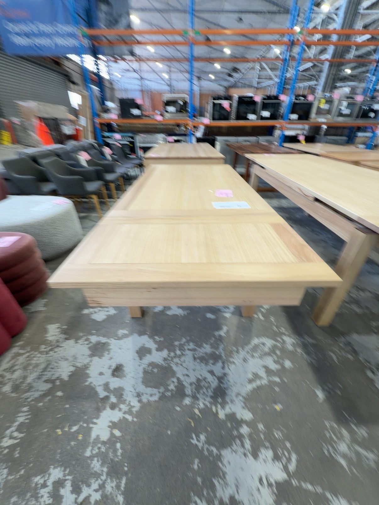 EX DISPLAY KALLISTA MESSMATE NATURAL EXTENSION DINING TABLE 1550MM - 2550MM SOLD AS IS EX DISPLAY KALLISTA MESSMATE NATURAL EXTENSION DINING TABLE 1550MM - 2550MM SOLD AS IS