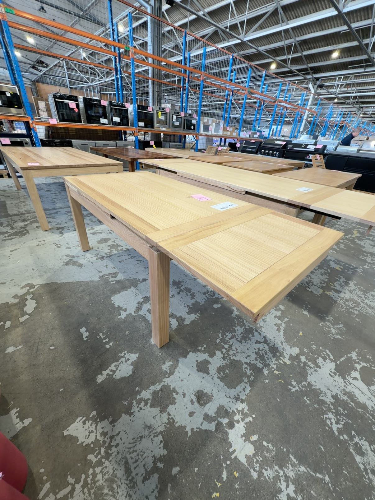 EX DISPLAY KALLISTA MESSMATE NATURAL EXTENSION DINING TABLE 1550MM - 2550MM SOLD AS IS EX DISPLAY KALLISTA MESSMATE NATURAL EXTENSION DINING TABLE 1550MM - 2550MM SOLD AS IS