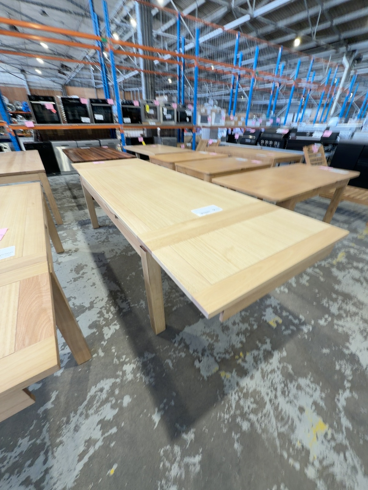 EX DISPLAY KALLISTA MESSMATE NATURAL EXTENSION DINING TABLE 2050MM - 3050MM SOLD AS IS EX DISPLAY KALLISTA MESSMATE NATURAL EXTENSION DINING TABLE 2050MM - 3050MM SOLD AS IS