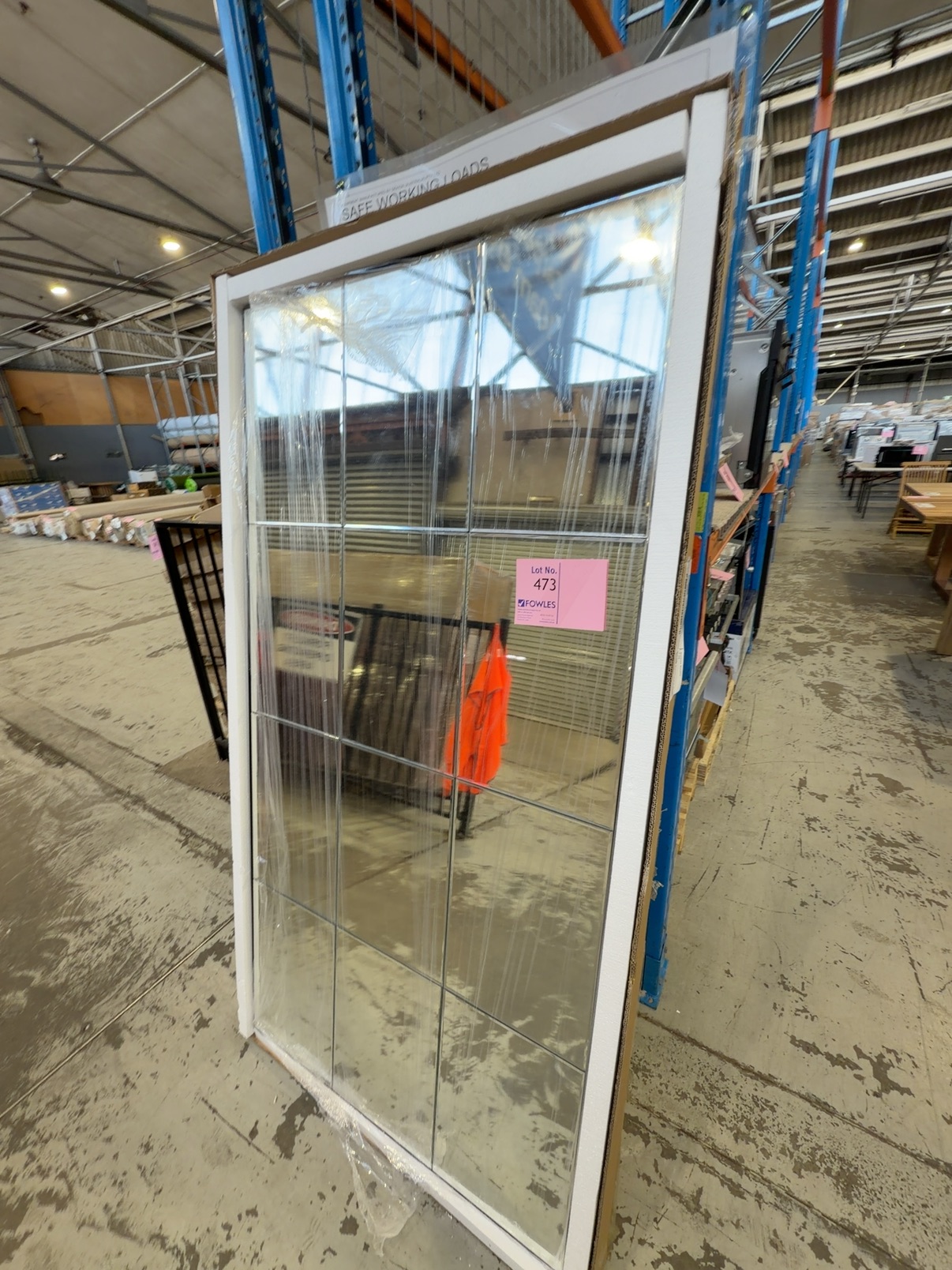 NEW DESIGNER MIRROR 900MM X 1800MM SOLD AS IS NEW DESIGNER MIRROR 900MM X 1800MM SOLD AS IS