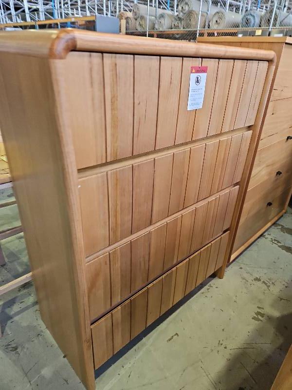 EX DISPLAY FLORIDA TALLBOY, TASMANIAN OAK, SOLD AS IS EX DISPLAY FLORIDA TALLBOY, TASMANIAN OAK, SOLD AS IS