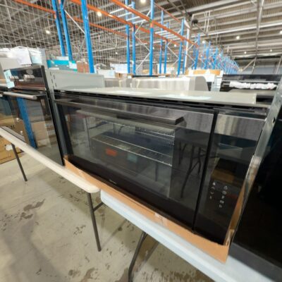 EX DISPLAY TECHNIKA TTDT910-6, 900MM DARK S/STEEL ELECTRIC OVEN WITH 10 FUNCTIONS, 3 MONTH WARRANTY