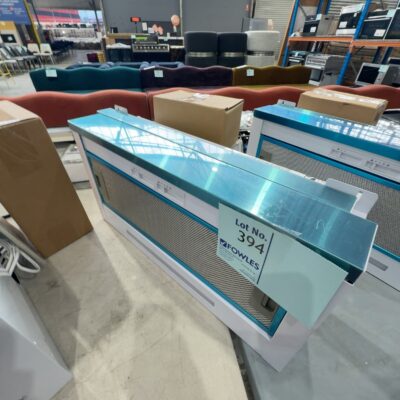 EX DISPLAY TECHNIKA GSL60RDS 600MM SLIDE OUT RANGE HOOD, 3 MONTH WARRANTY