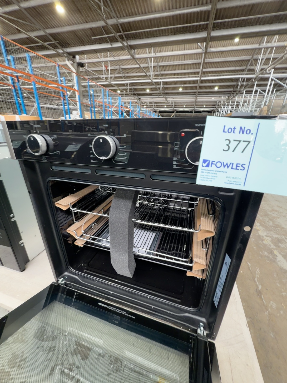 EX DISPLAY EUROMAID EO605MTS 600MM ELECTRIC OVEN, 5 FUNCTIONS, WITH 3 MONTH WARRANTY EX DISPLAY EUROMAID EO605MTS 600MM ELECTRIC OVEN, 5 FUNCTIONS, WITH 3 MONTH WARRANTY