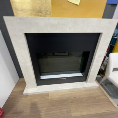 NEW ADAX LINDEN 2KW GREY ELECTRIC MANTLE FIREPLACE WITH REALISTIC LED FLAME TECHNOLOGY, LDN20-AU 3 MONTH WARRANTY RRP$1699 NEW ADAX LINDEN 2KW GREY ELECTRIC MANTLE FIREPLACE WITH REALISTIC LED FLAME TECHNOLOGY, LDN20-AU 3 MONTH WARRANTY RRP$1699