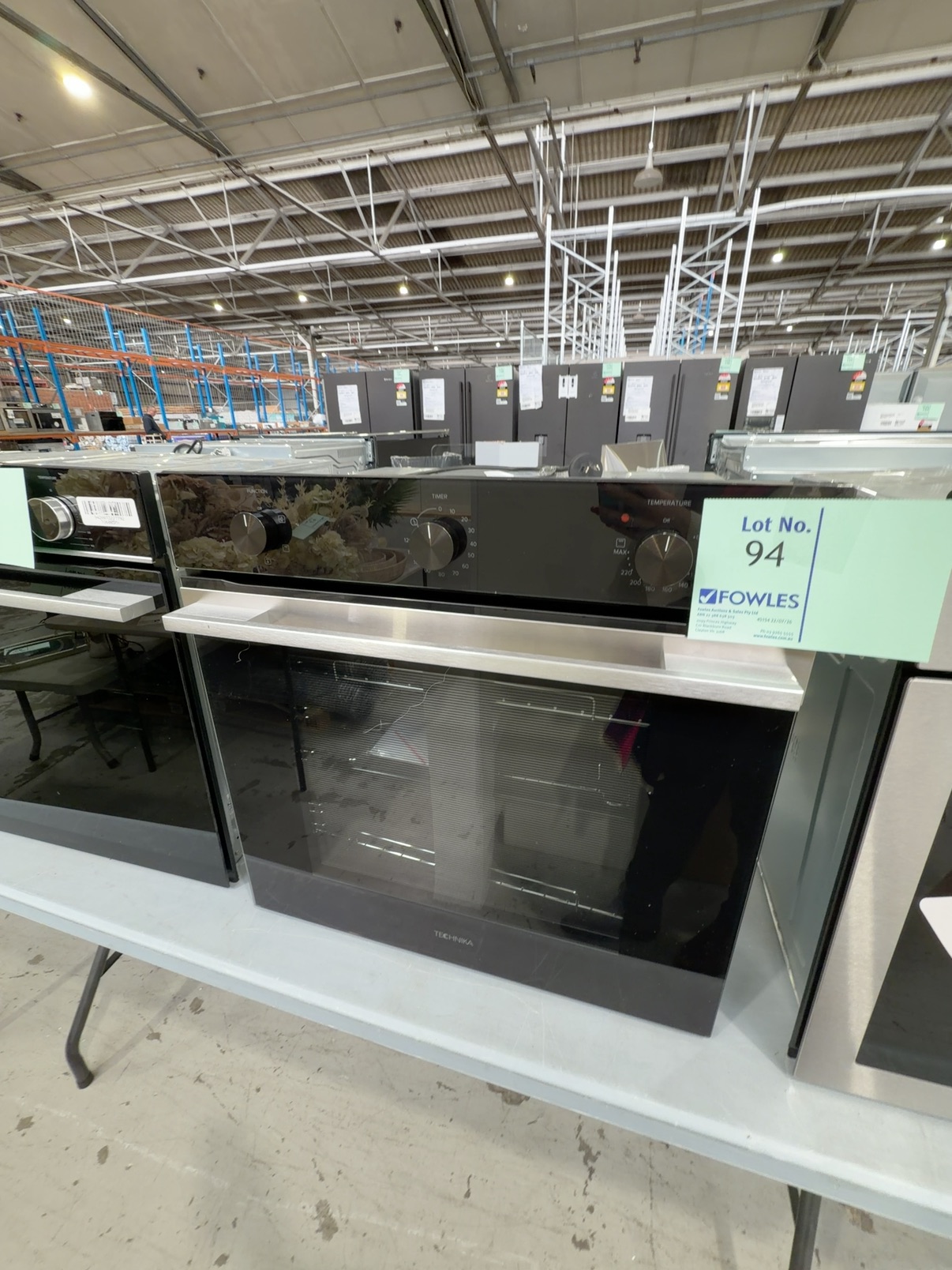 EX DISPLAY VIALLI VGO65S 600MM ELECTRIC OVEN, 5 FUNCTIONS, 3 MONTH WARRANTY EX DISPLAY VIALLI VGO65S 600MM ELECTRIC OVEN, 5 FUNCTIONS, 3 MONTH WARRANTY