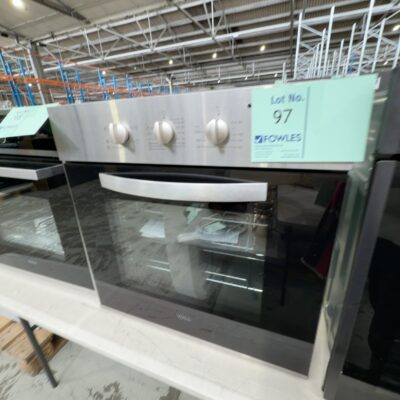 EX DISPLAY VIALLI VGO65S 600MM ELECTRIC OVEN, 5 FUNCTIONS, 3 MONTH WARRANTY EX DISPLAY VIALLI VGO65S 600MM ELECTRIC OVEN, 5 FUNCTIONS, 3 MONTH WARRANTY