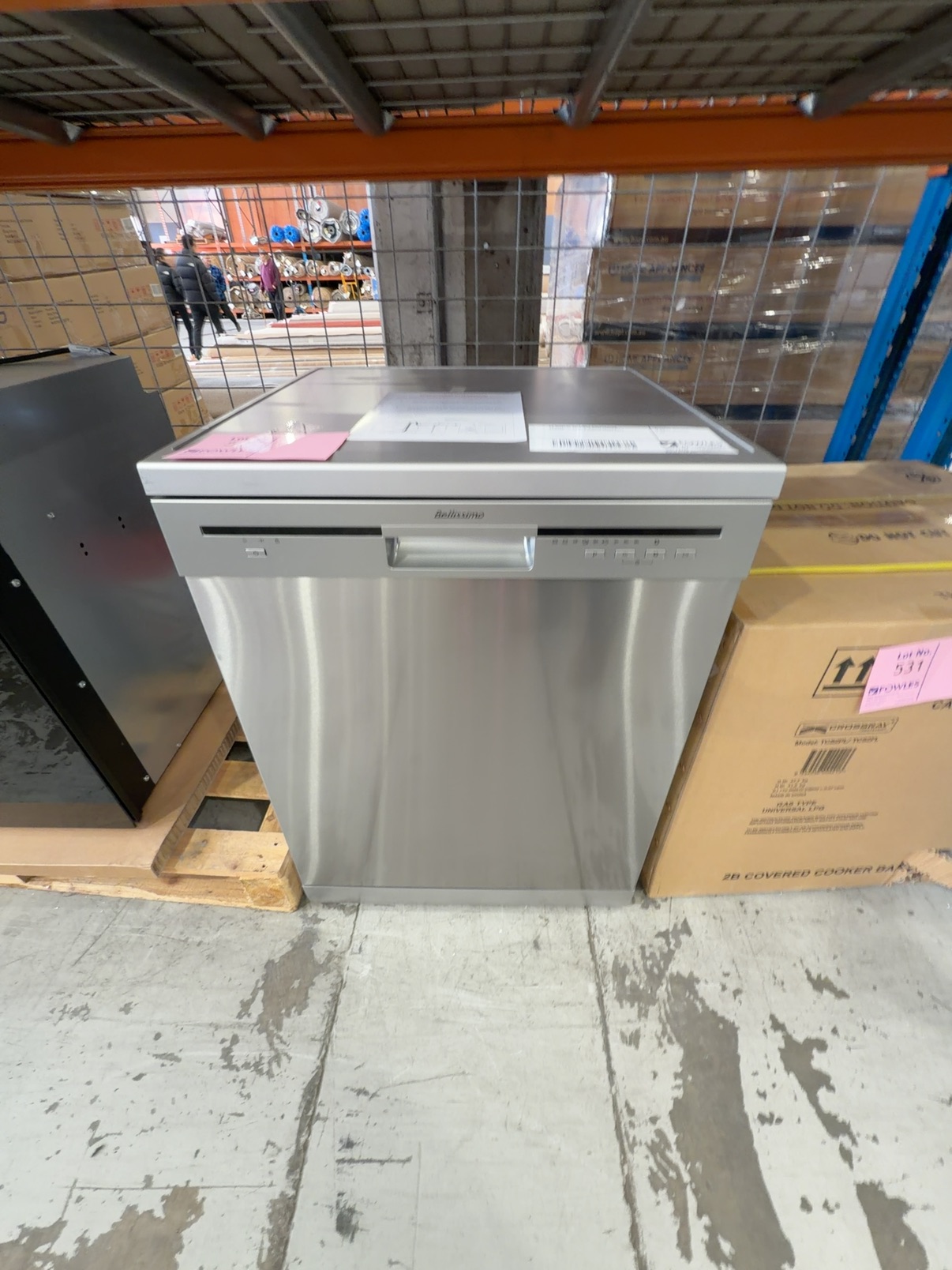 EX DISPLAY TECHNIKA DISHWASHER TBD4SS-7, WITH 3 MONTH WARRANTY EX DISPLAY TECHNIKA DISHWASHER TBD4SS-7, WITH 3 MONTH WARRANTY
