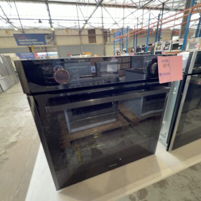 EX DISPLAY EUROMAID 600MM ELECTRIC OVEN EO610ATB, 10 FUNCTIONS WITH AIRFRY, WITH 3 MONTH WARRANTY