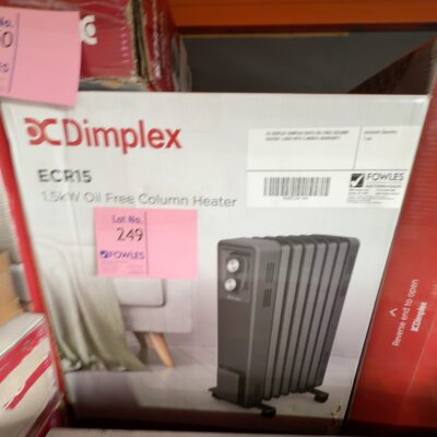 EX DISPLAY DIMPLEX ECR15 OIL FREE COLUMN HEATER 1.5KW WITH 3 MONTH WARRANTY EX DISPLAY DIMPLEX ECR15 OIL FREE COLUMN HEATER 1.5KW WITH 3 MONTH WARRANTY