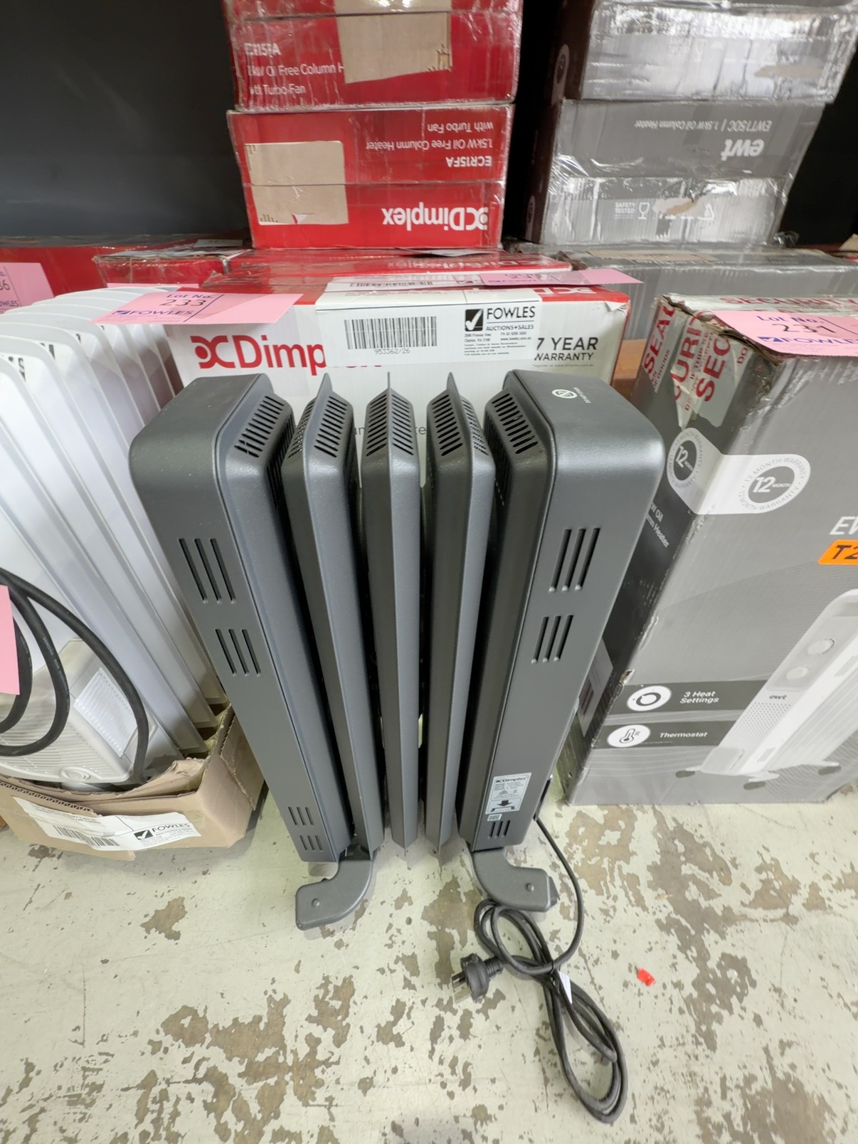 EX DISPLAY DIMPLEX ECR15FA OIL FREE COLUMN HEATER 1.5KW WITH FAN WITH 3 MONTH WARRANTY EX DISPLAY DIMPLEX ECR15FA OIL FREE COLUMN HEATER 1.5KW WITH FAN WITH 3 MONTH WARRANTY