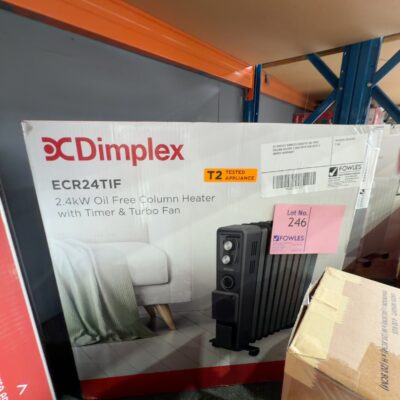 EX DISPLAY DIMPLEX ECR24TIF OIL FREE COLUMN HEATER 2.4KW WITH FAN WITH 3 MONTH WARRANTY EX DISPLAY DIMPLEX ECR24TIF OIL FREE COLUMN HEATER 2.4KW WITH FAN WITH 3 MONTH WARRANTY
