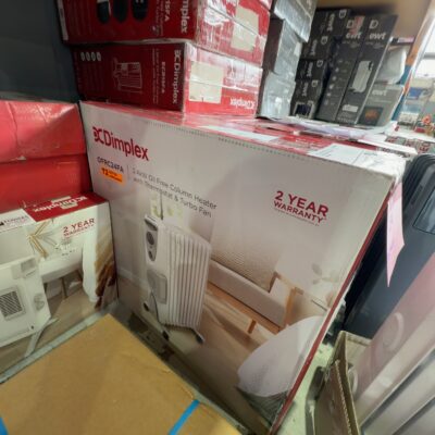 EX DISPLAY DIMPLEX OFRC124FA OIL FREE COLUMN HEATER WITH FAN 2.4KW, WITH 3 MONTH WARRANTY EX DISPLAY DIMPLEX OFRC124FA OIL FREE COLUMN HEATER WITH FAN 2.4KW, WITH 3 MONTH WARRANTY