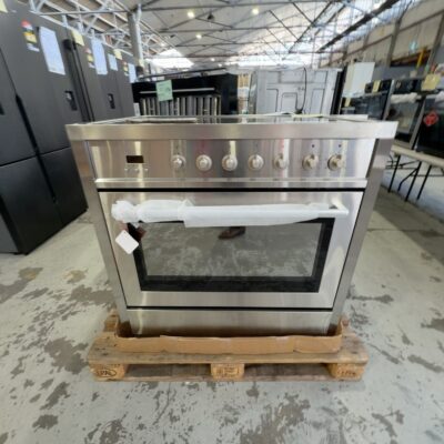 EX DISPLAY EUROMAID 900MM ELECTRIC FREESTANDING OVEN WITH CERAMIC COOKTOP FC9PS, WITH 3 MONTH WARRANTY