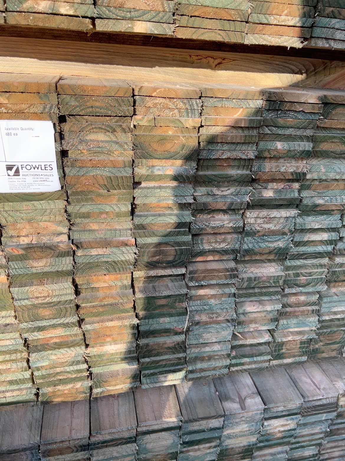 100X12 TREATED PINE PALINGS-480/2.1 100X12 TREATED PINE PALINGS-480/2.1