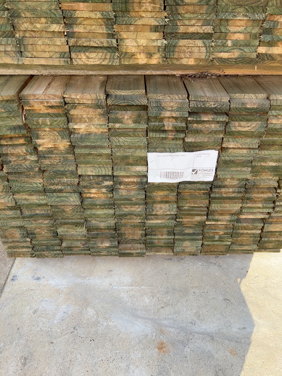 100X12 TREATED PINE PALINGS-480/2.1 100X12 TREATED PINE PALINGS-480/2.1